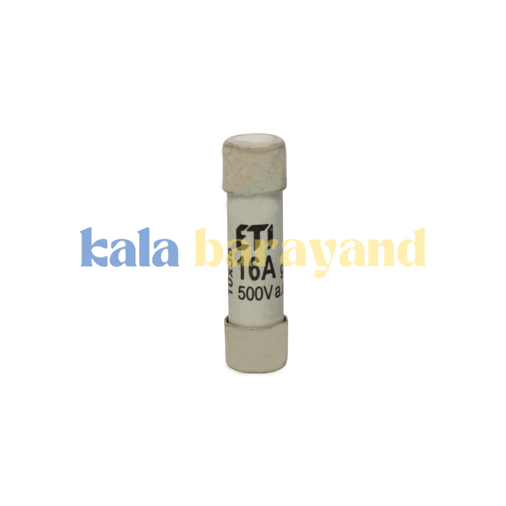فیوز سیگنال فیوز سیلندری 38*10 اصلی برند ETI - تصویر 1